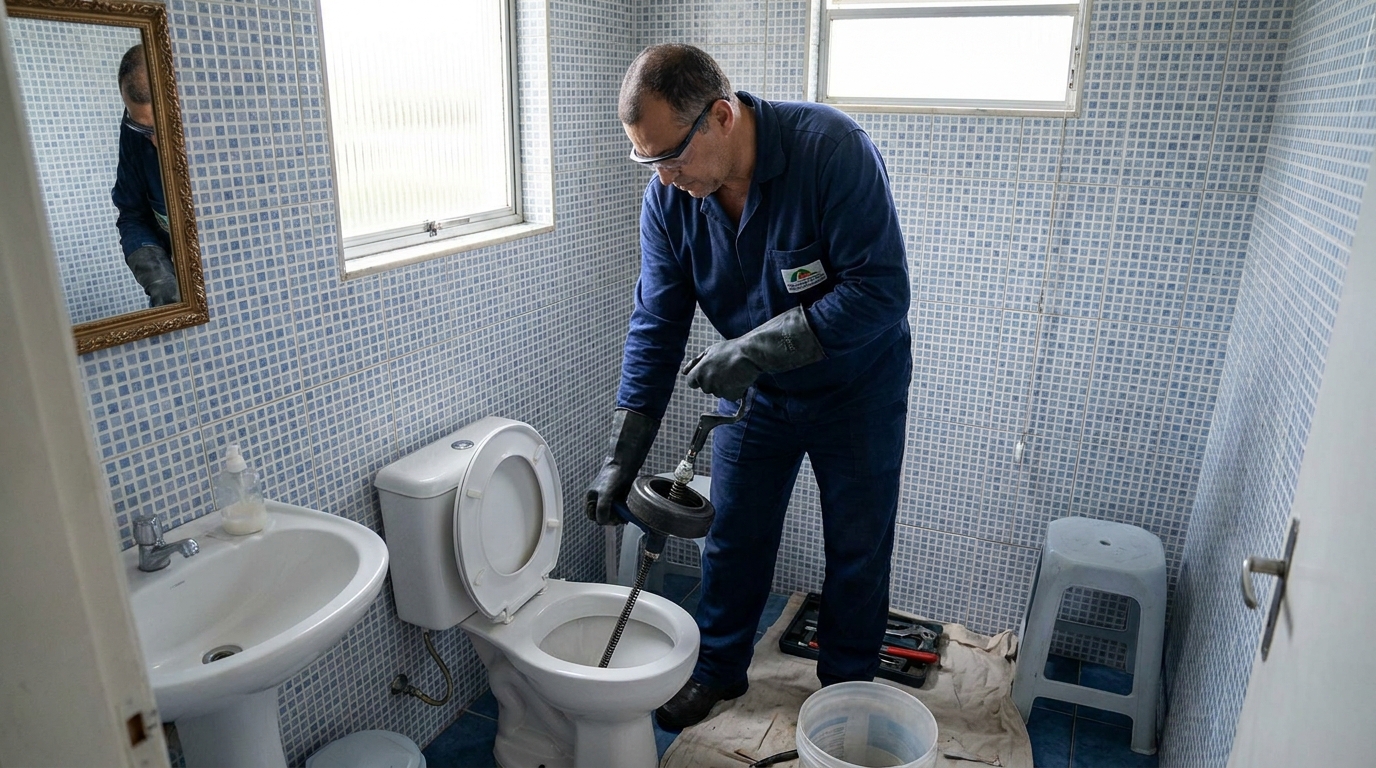 Manutenção preventiva de vaso em São Luís-MA