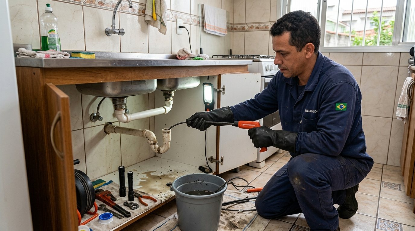 Reforma hidráulica em São Luís-MA